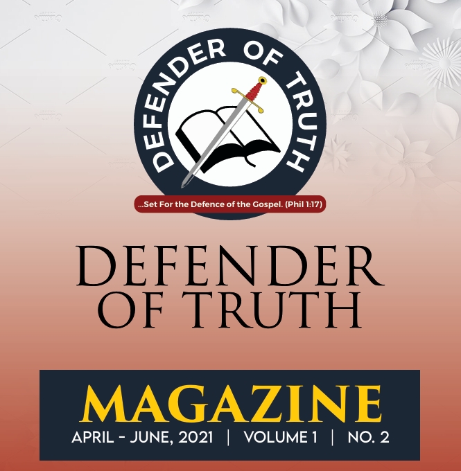 Defender Of Truth Vol.1 No. 2 Cover