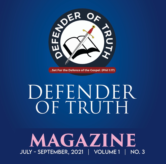 Defender Of Truth Vol.1 No. 3 Cover