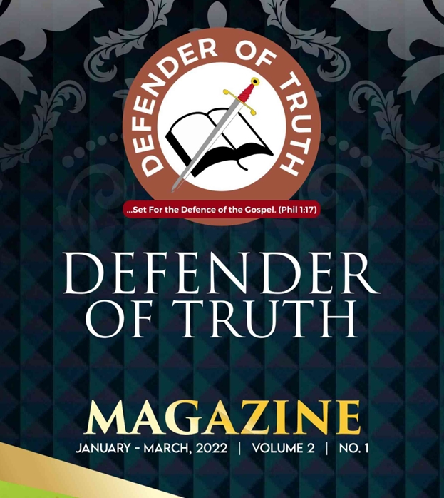Defender Of Truth Vol.2 No. 1 Cover